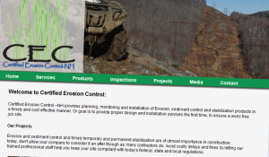 Certified Erosion Control Website
